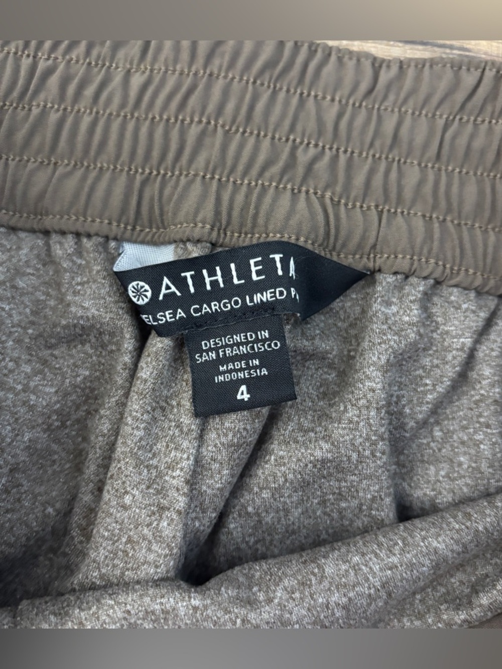 Athleta Chelsea Cargo Lined Pants Brown Women’s - Picture 5 of 11